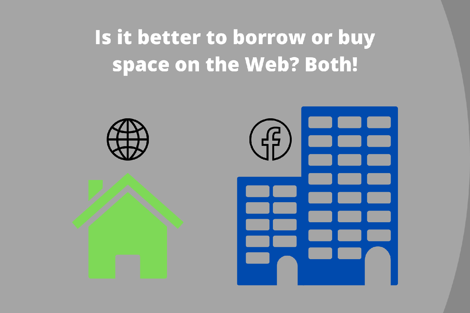 Borrow or Buy Web Space? The Answer Is Both!